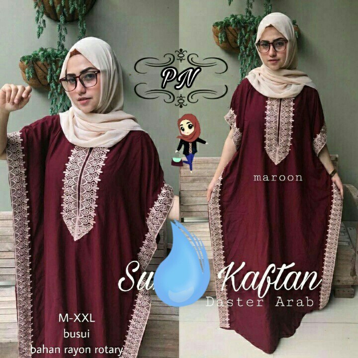 Dress Kaftan Sizia - Pakian Wanita - Kaftan Terbaru