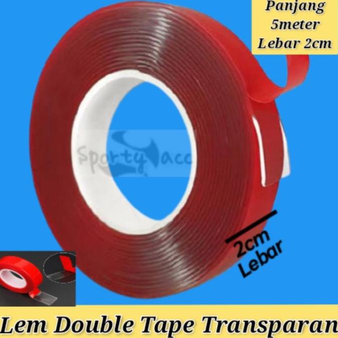 

BUKU & ALAT TULIS PERLENGKAPAN SEKOLAH & KANTOR LEM DOUBLE TAPE LEM