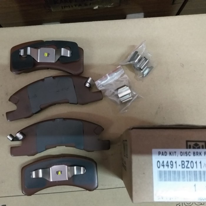 kampas rem depan agya/ayla manual 04491-bz011
