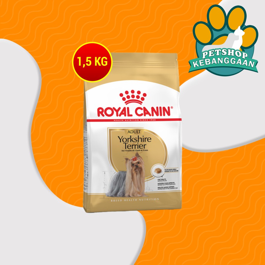 Makanan Anjng Royal Canin Yorkshire Terrier Adult 1,5 Kg