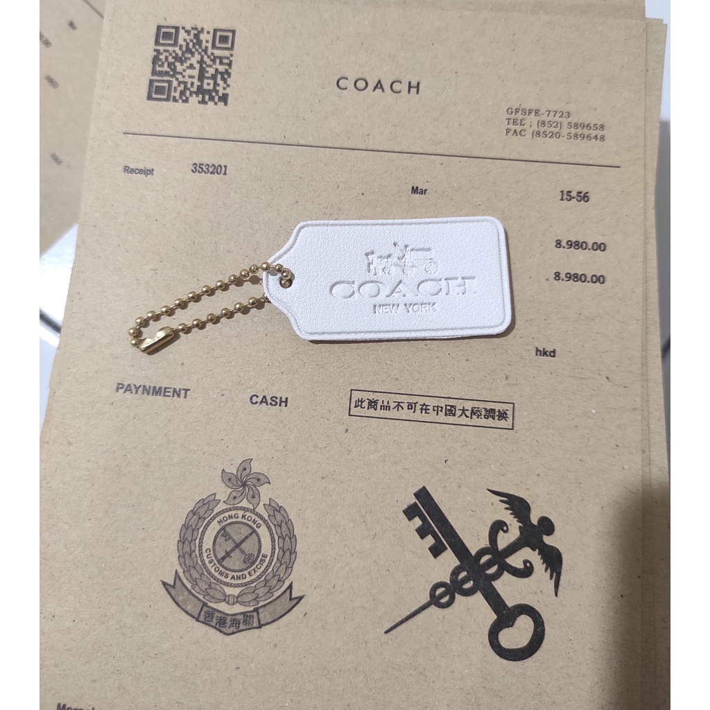 Gantungan Tas Wanita Coach  Fashion Premium