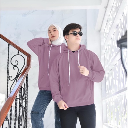 Jaket Couple Pria Wanita Masa Kini Trendy Modis Kembaran Model Baru - Sweater Couple Natural Hoodie