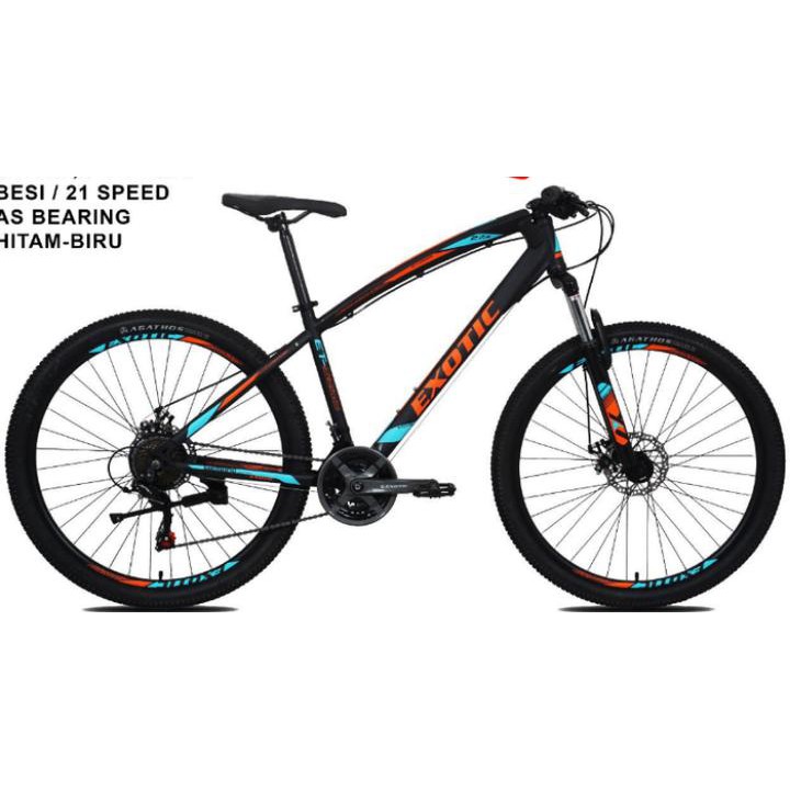 Mtb Exotic 27 5 2655 Seperti Sepeda Gunung Thrill Shopee Indonesia