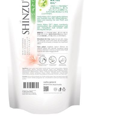 ♠ Sabun Cair Shinzui Kirei 900 ML Twinpack ☚