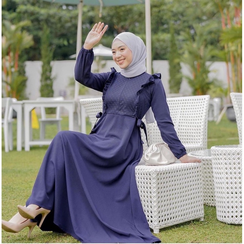 LAURA DRESS / GAMIS / GAMIS MOSECRAPE / DRESS MUSLIM