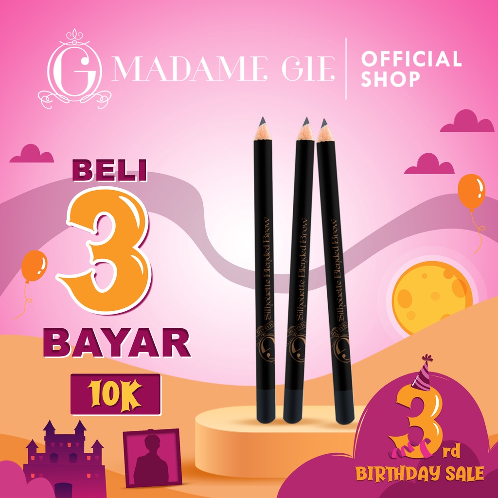 Madame Gie Silhouette Blended Brow - MakeUp Pensil Alis