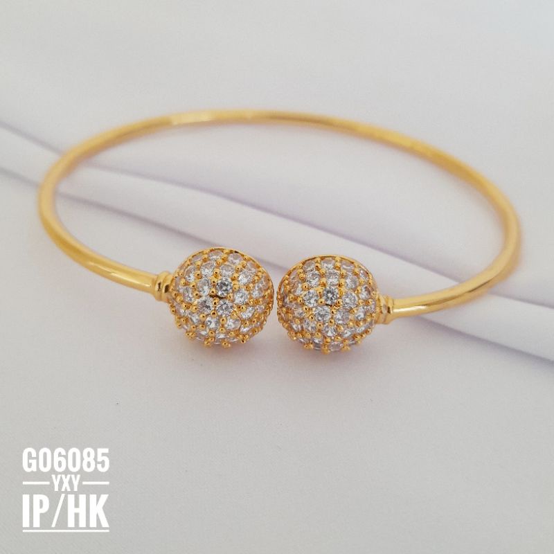 Gelang Yaxiya Bangle Boldis Zircon G06085