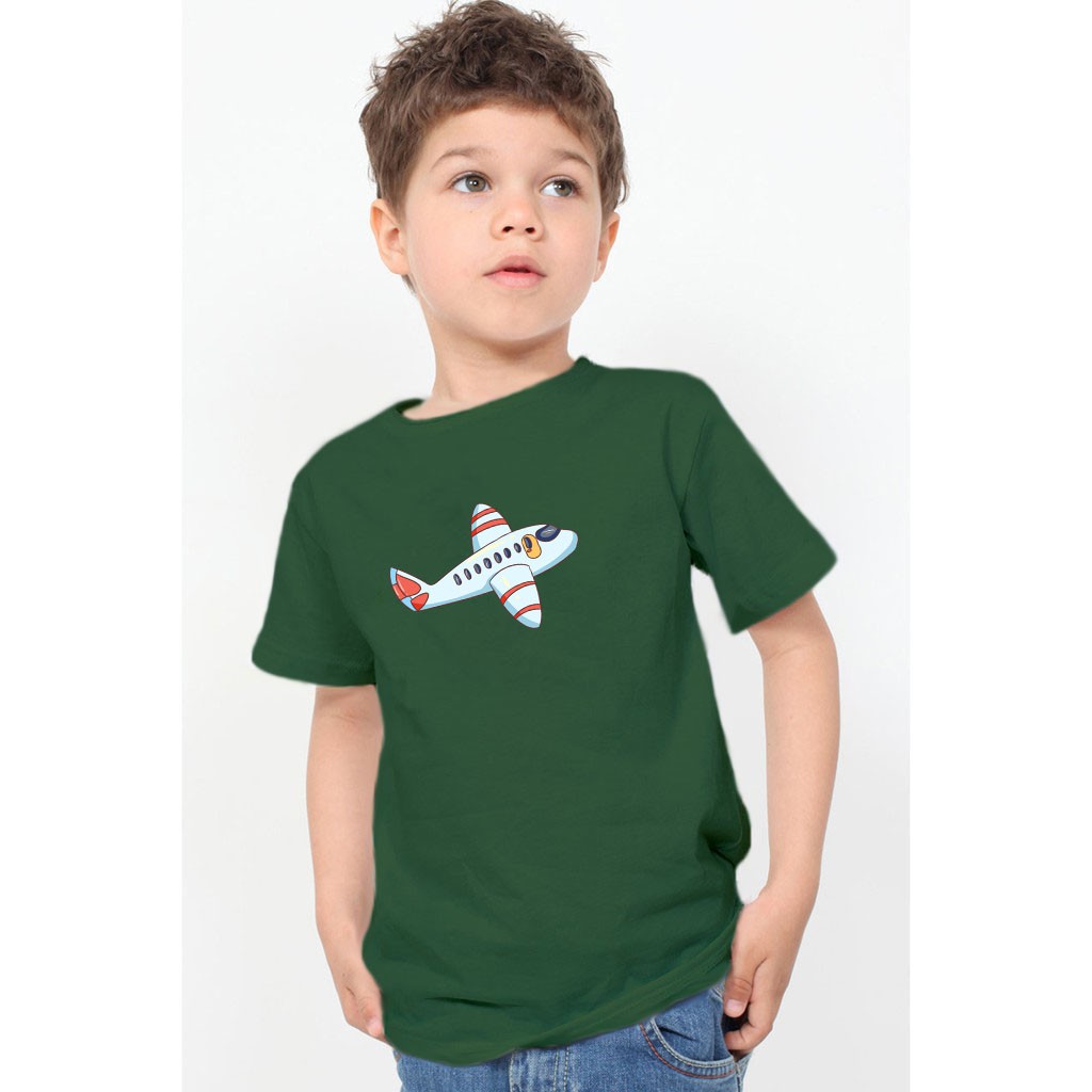 YOURSTYLE1119 - KAOS AIRPLANE / KAOS ANAK PESAWAT  / KAOS ANAK /KAOS ANAK KATUN 24S