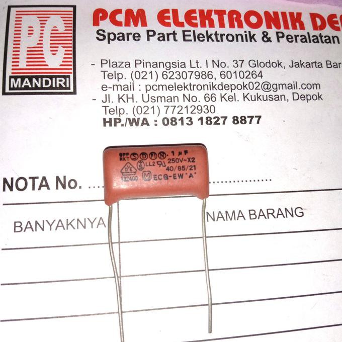 Milar 105J 250V 0.1Uf250 X2 Pcmelebik54