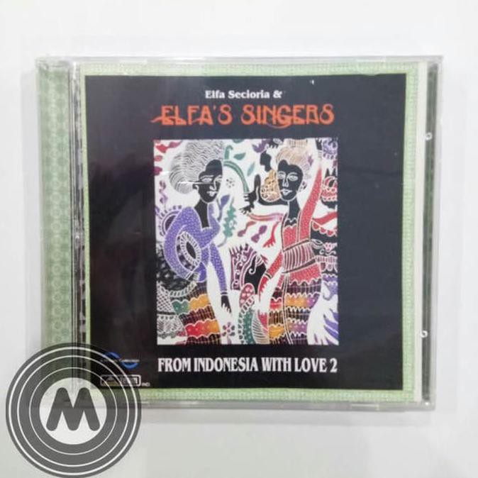 CD ORI ELFA SECIORIA & ELFA'S SINGERS - FROM INDONESIA WITH LOVE 2