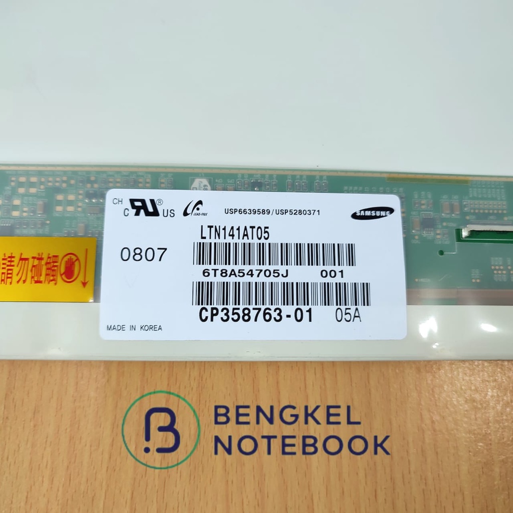 LCD 14.1&quot; LED Fujitsu S6520 S6510 TD141EWWF LTN141AT05 S6410