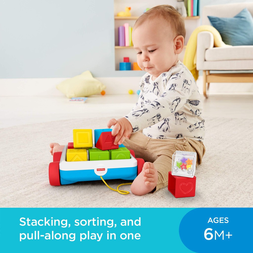 Fisher Price Pull Along Activity Blocks