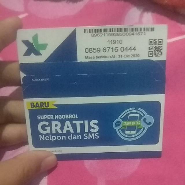 nomor cantik XL triple