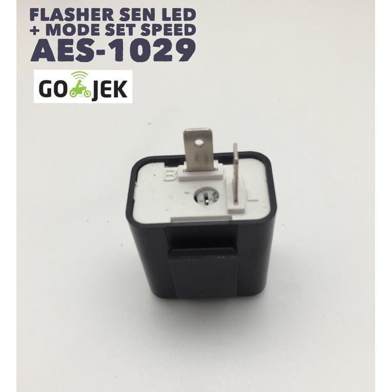 Flasher Sen Led Bullaes - Hitam Best Quality