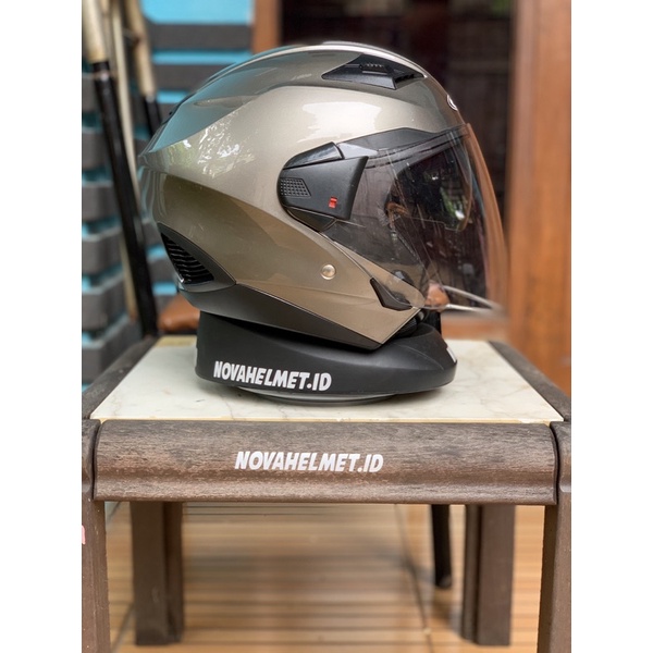 ZEUS 611 SIZE L MULUSSS HELM HALFACE SECOND MURAH BERKUALITAS