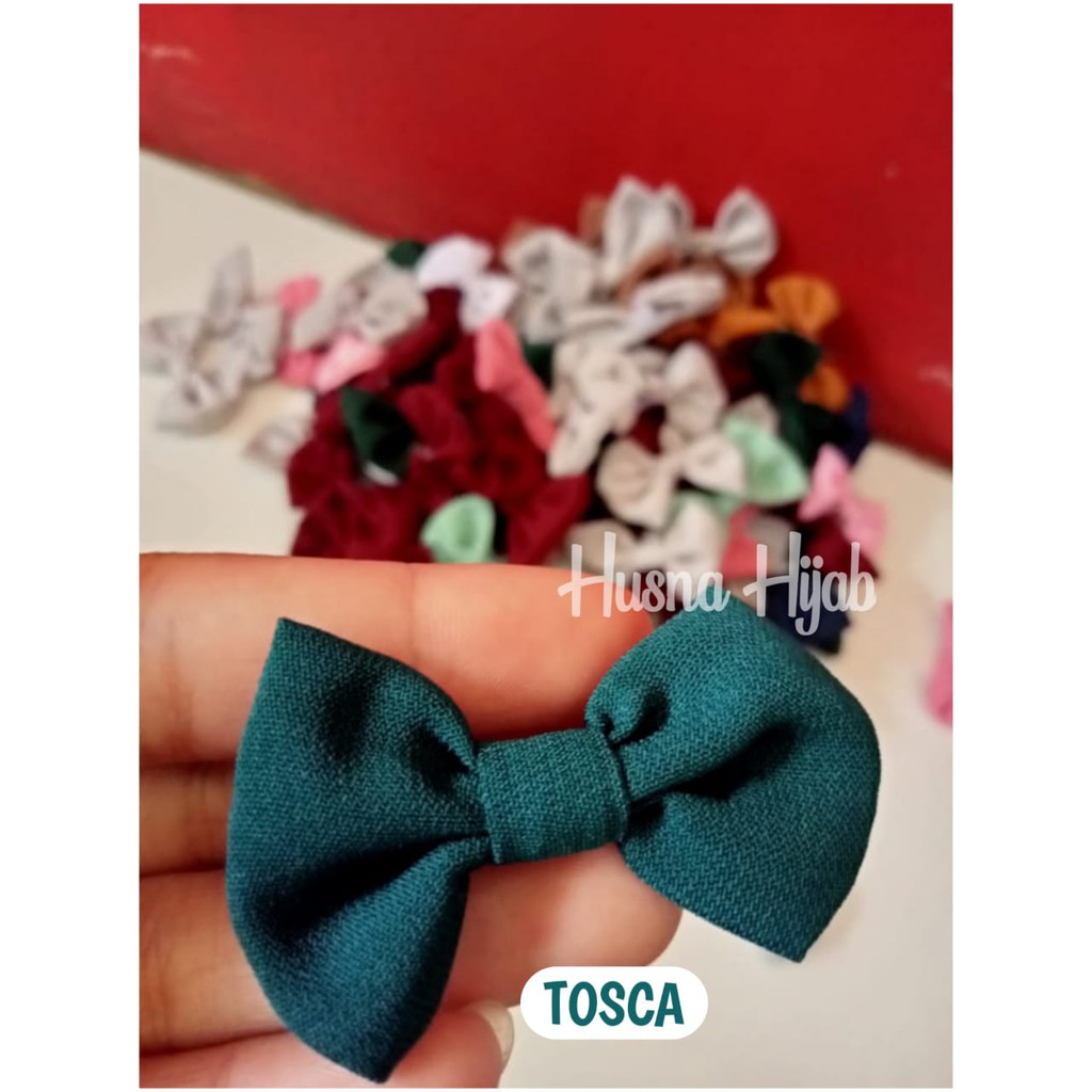 [HUSNA HIJAB] SOUVENIR Bros Pita Kecil Ecer Bahan Wolfis / Bros Pita-Tosca