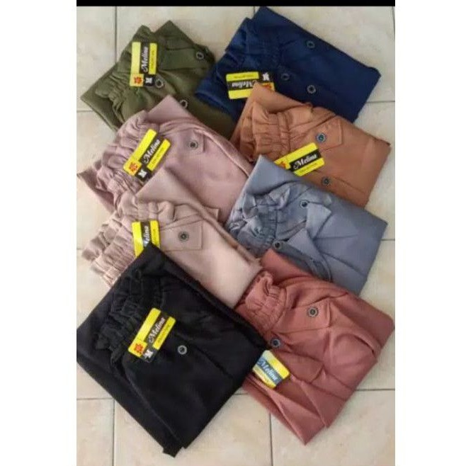 Rok Muslim Panjang Polos Model Payung Murah Bahan Moscrepe