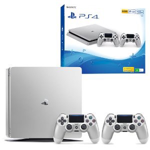 Jual PS4 Slim 500GB Silver Limited