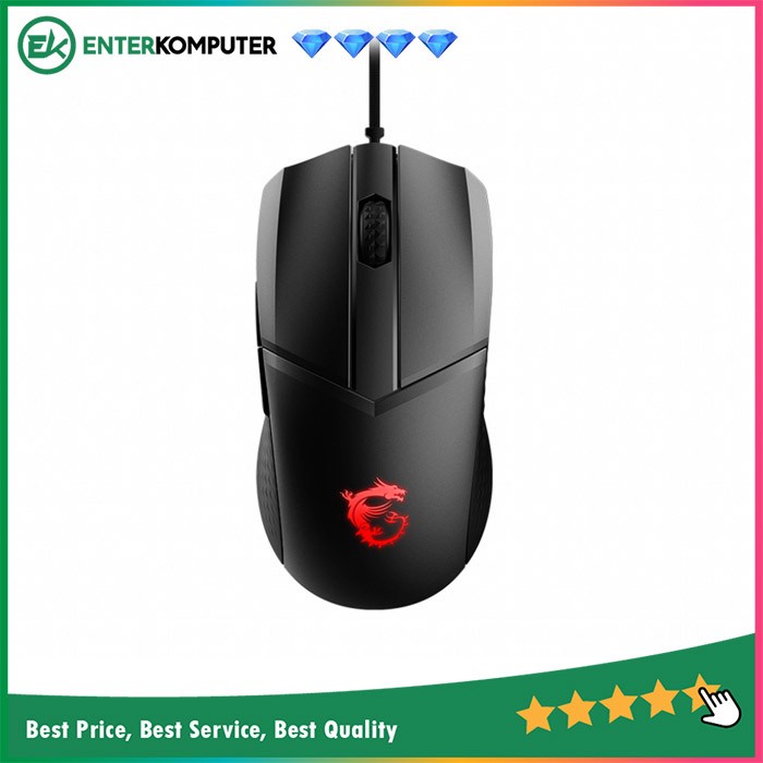 MSI Clutch GM41 Lightweight V2 Gaming Mouse