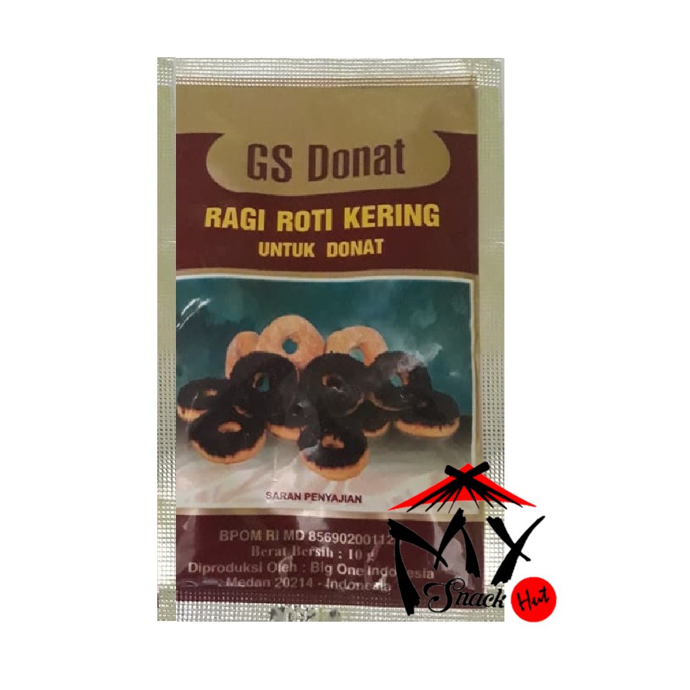 RAGI GS DONAT SACHET 10GR - DONUT INSTANT DRY YEAST 10G - PENGEMBANG ROTI DOUGHNUT - LEAVENING AGENT