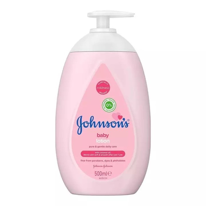 Johnson's Pink Baby Lotion – Pure and Gentle Daily Care (500ml)