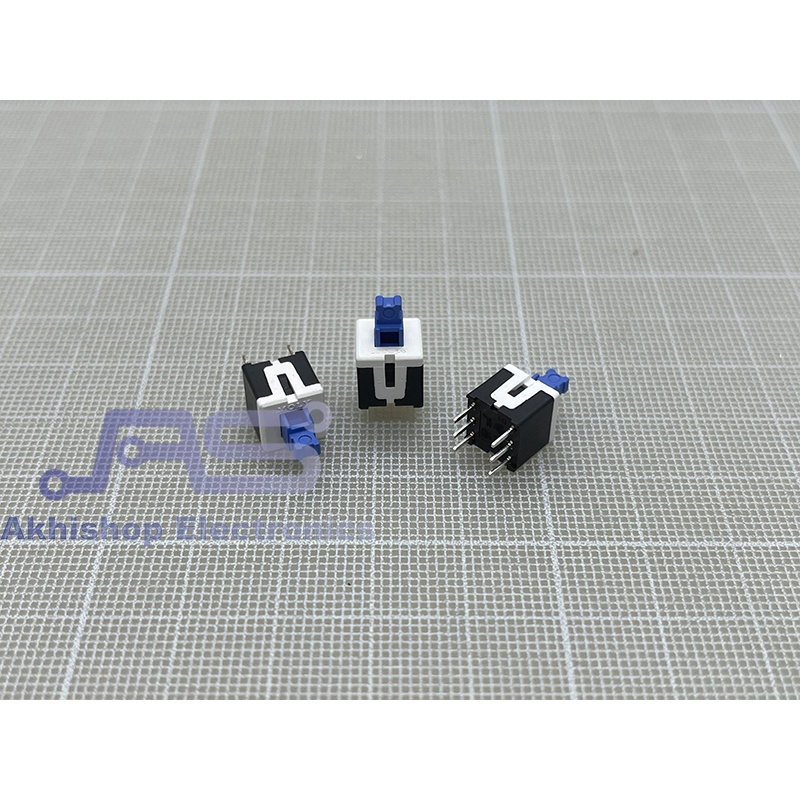 Push On Off 8x8mm 6P