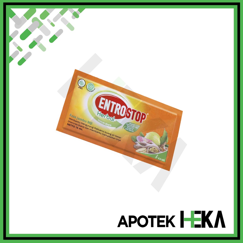 Entrostop Herbal Dewasa 1 Sachet - Obat Alami Diare Mencret (SEMARANG)