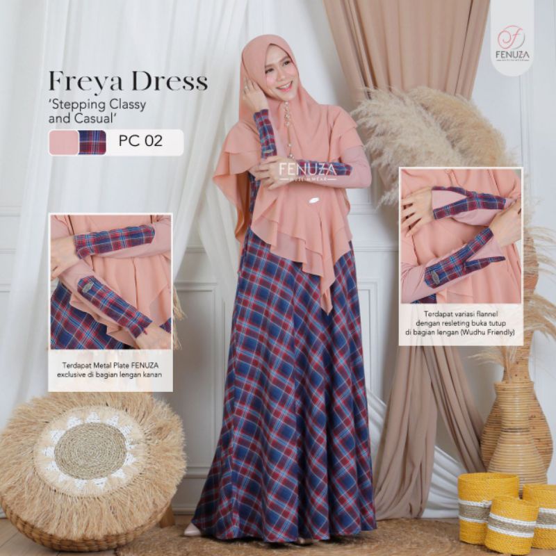 freya dress by fenuza