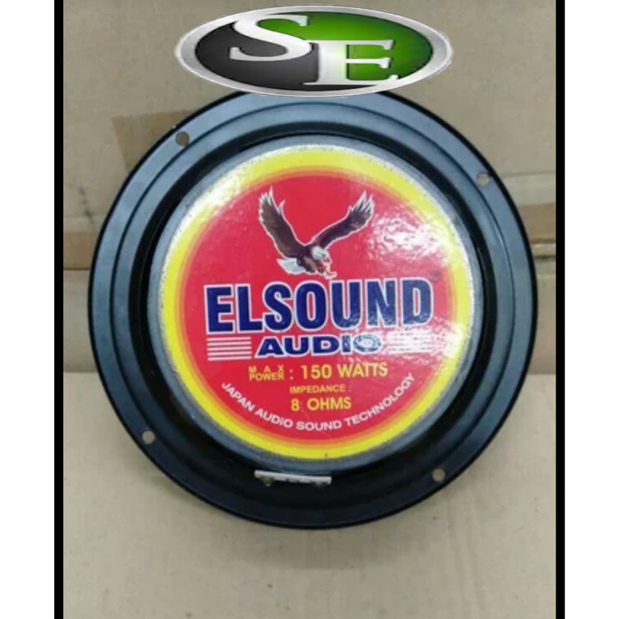 Promo SPEAKER ELSOUND 6 INCH MAGNET BESAR ORIGINAL