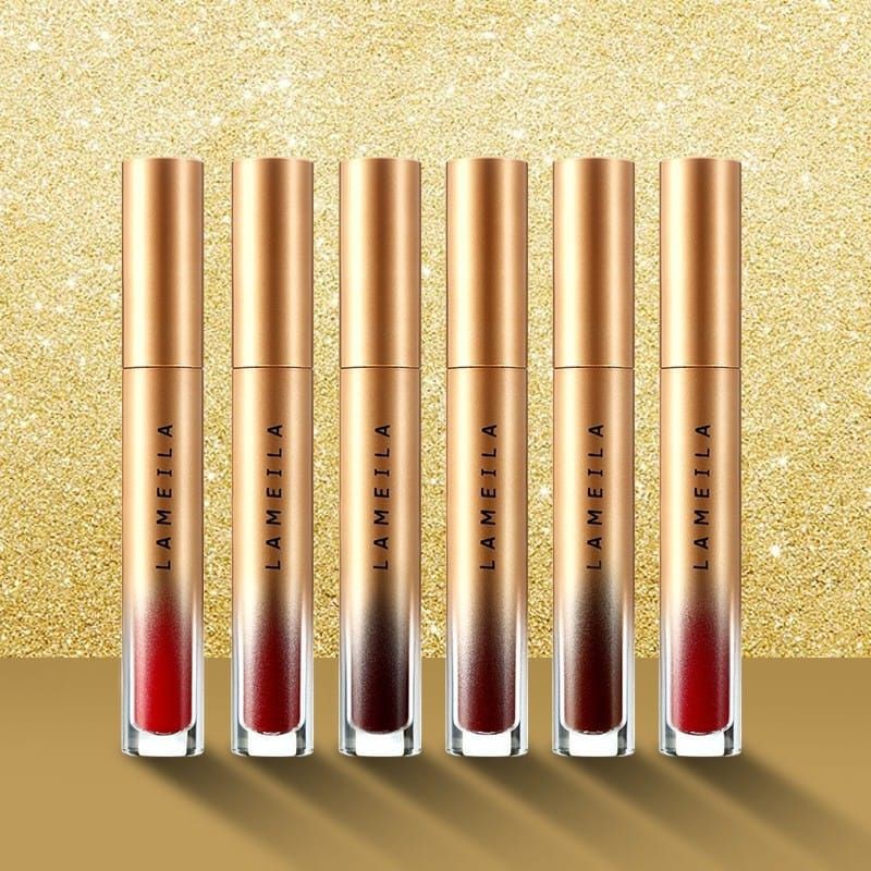 Medan Termurah Lipstick Velvet lip Glaze lipstik Lameila