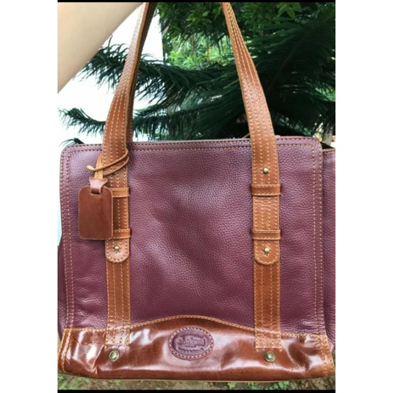 Tas Kulit Abekani NEGO Vintage Tote New