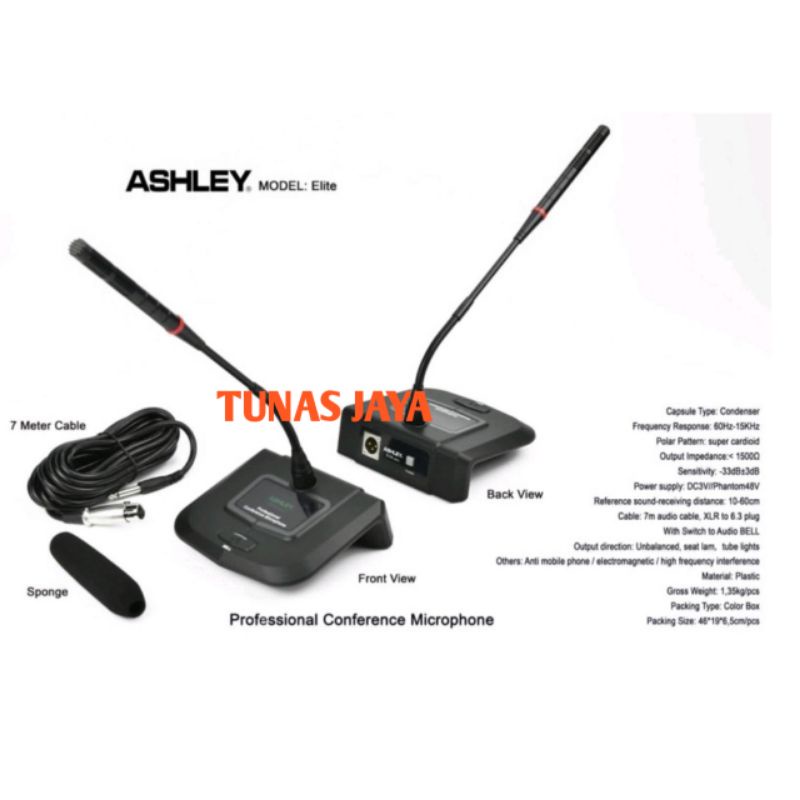 MIC MEJA ASHLEY ELITE ORIGINAL MIC MEJA ASHLEY ELITE MIC PODIUM ASHLEY ELITE