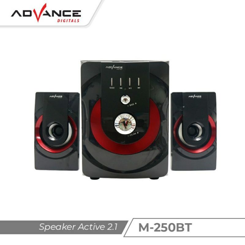 SPEAKER BLUETOOTH ADVANCE M250BT, SPEAKER AKTIF ADVANCE M250BT BLUETOOTH