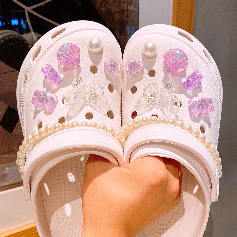 Crocs Charms Aksesoris Rantai Sepatu Mutiara Crocs Jibbitz Untuk Hadiah Anak Laki-Laki Dan Perempuan