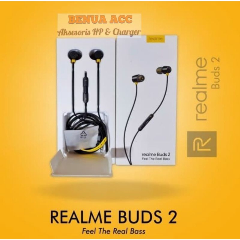 Headset Earphone Buds 2 Magnetic Realme 6 6s 6i 6 Pro 7 7i 7 Pro 8 Narzo 10 20 30