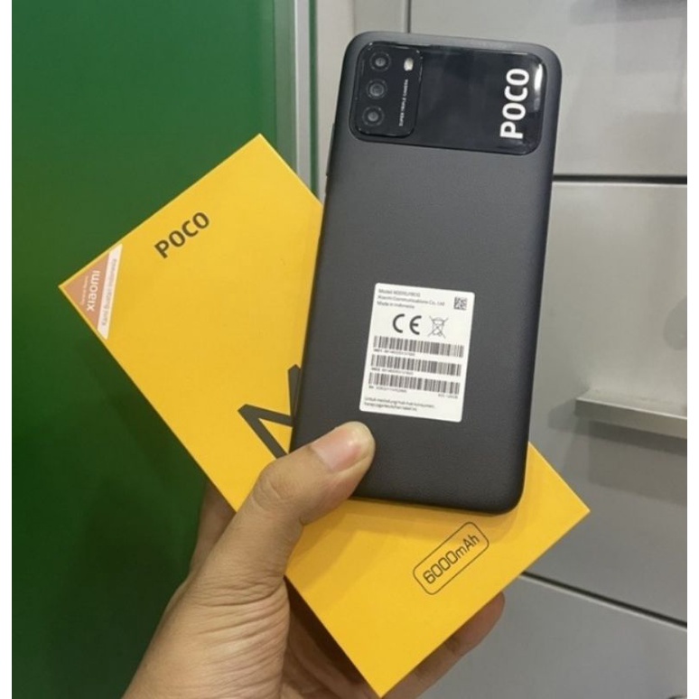 XIAOMI POCO M3 6/128 6000MAH SEPERTI BARU