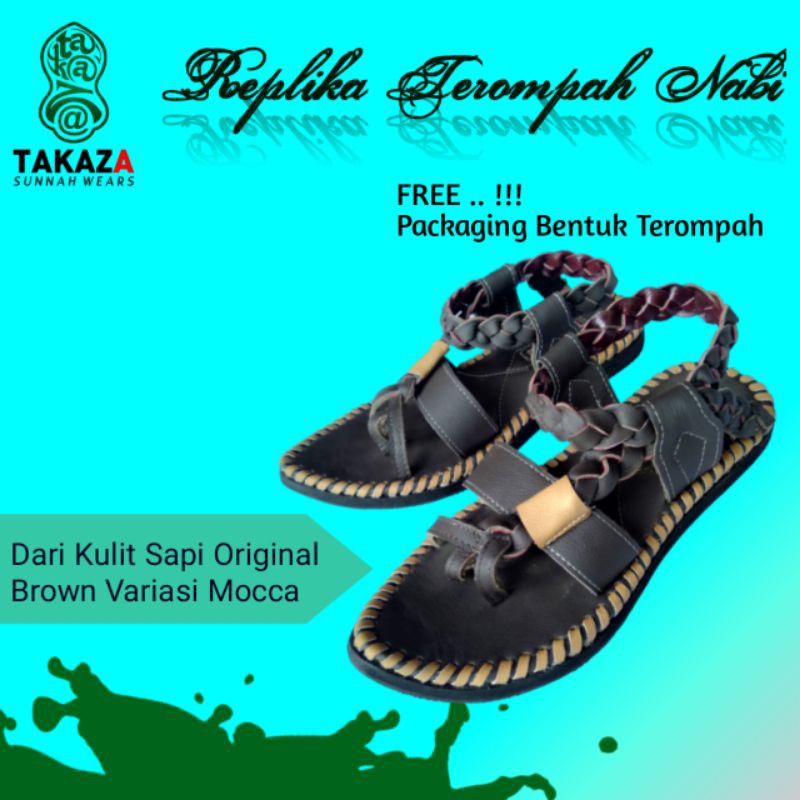 Sandal Takaza Replika Terompah Nabi Kulit Outdoorz