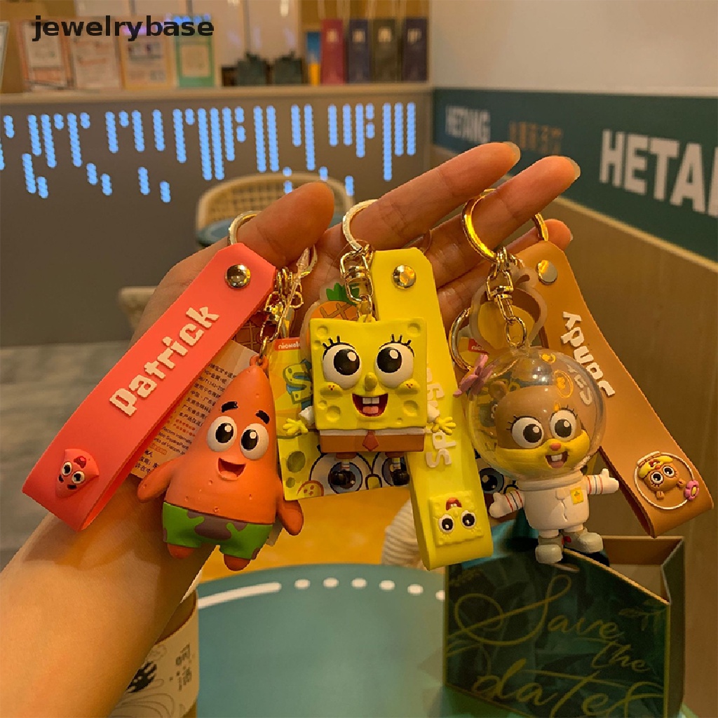 Gantungan Kunci Bentuk Kartun SpongeBob SquarePants