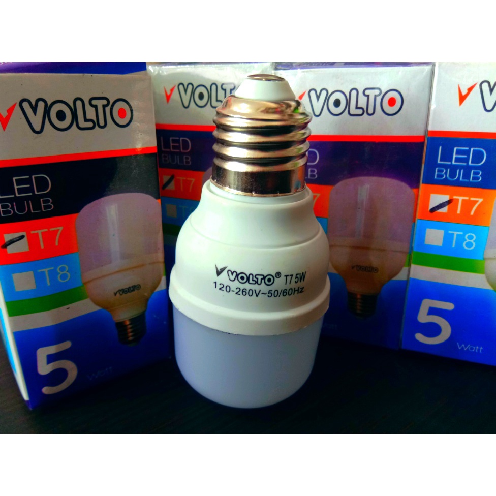 LAMPU LED T7 VOLTO 5W 3 WARNA