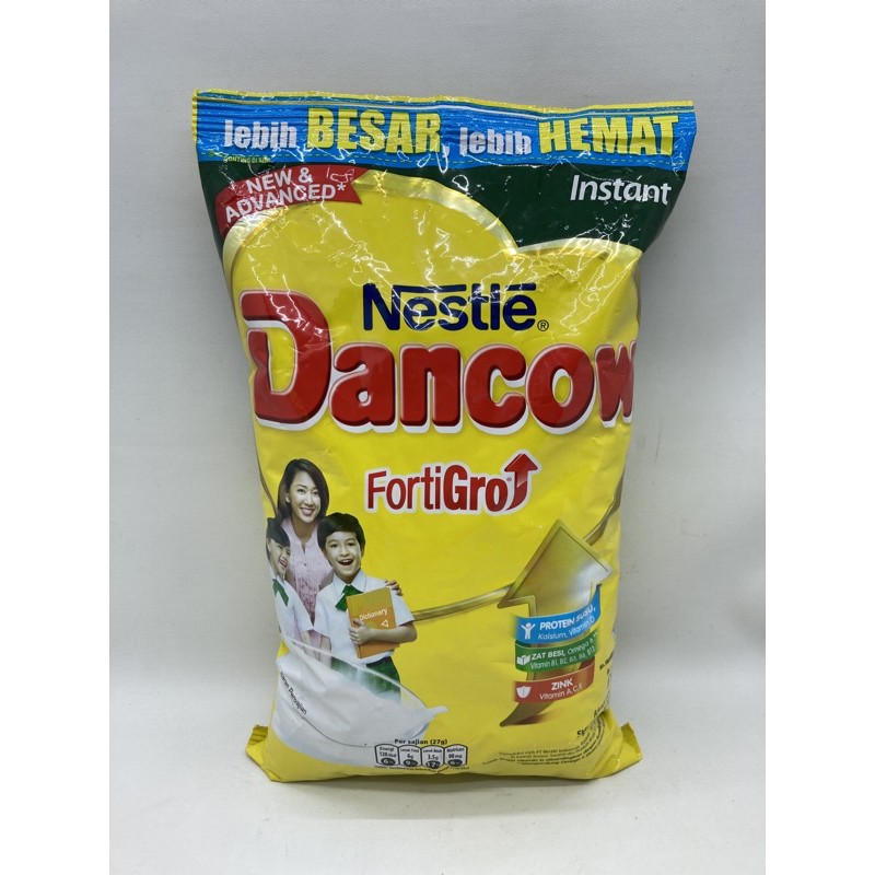 

Dancow Instan Fortigrow SUSU BUBUK 1kg REFILL barcode 8992696521162