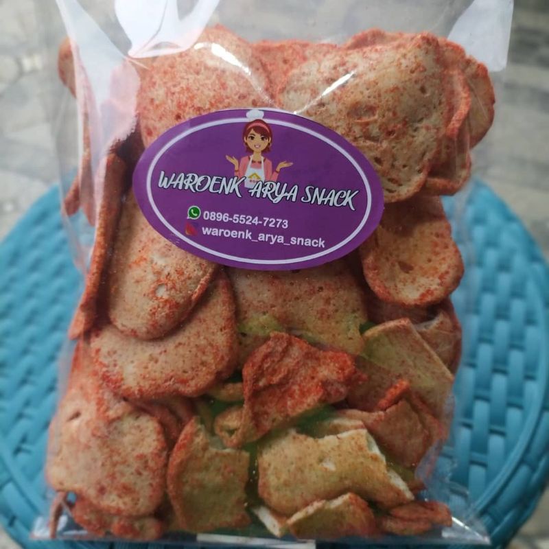 

Basreng pedas 250gr