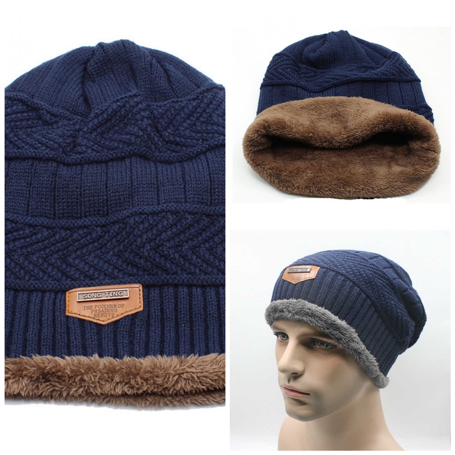 【Warna】 Kupluk Wool` Winter Wol Beanie Hat