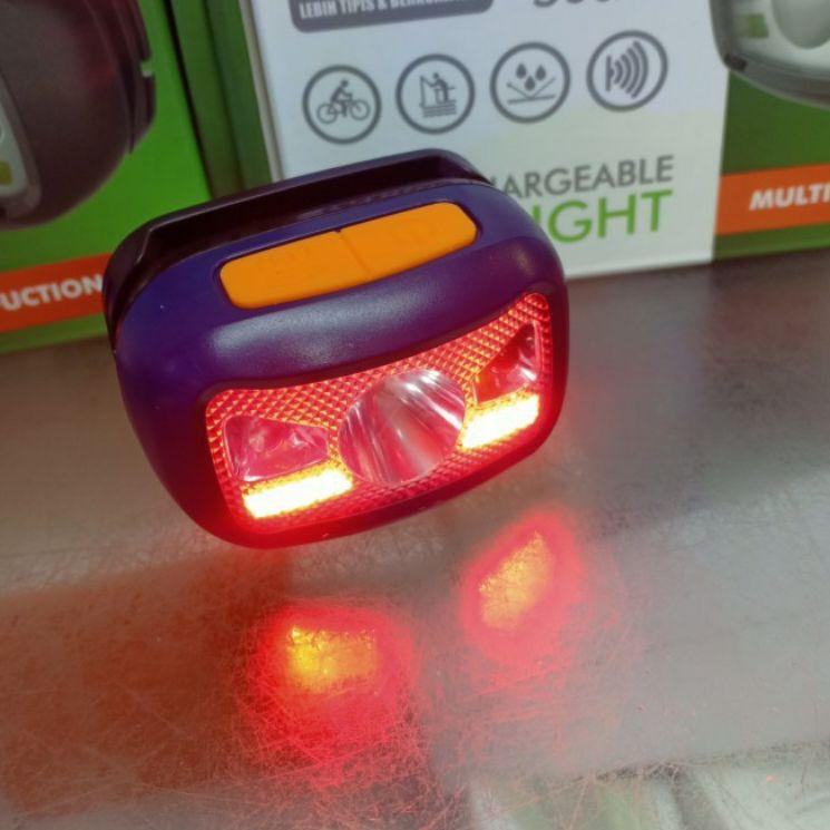 Sedang Populer Senter Kepala Luby L-2882 - Senter Sepeda Sensor Tangan Luby 2882