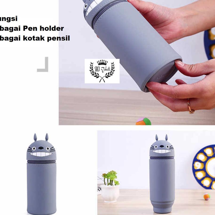 

Kekinian Tempat pensil karakter kartun anime / Kotak pensil / pen holder lentur silicone lembut