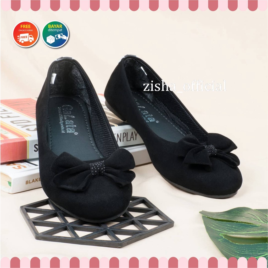 Blackpanda Flat Shoes / Sepatu Black Panda / Sepatu Wanita / Flatshoes Wanita / Black Panda Meita