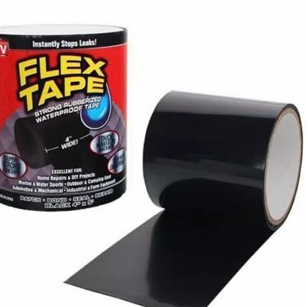 Termurah dan terbaik >> LAKBAN WATERPROF FLEK TAPE 4" INCH ISOLASI LAKBAN TAHAN AIR LAKBAN SERBAGUNA