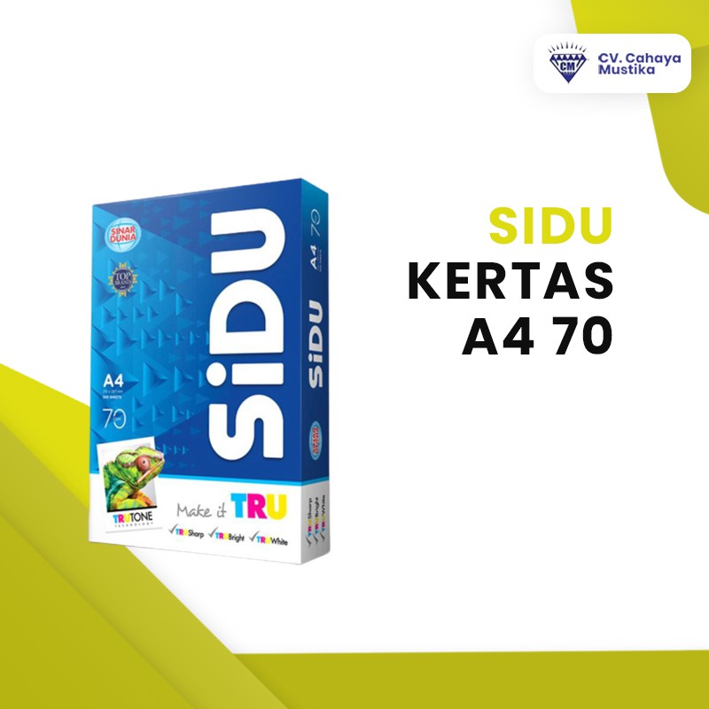 

Alat Tulis Kantor/Alat Tulis Kantor Grosir/Alat Tulis Kuliah Kertas Sidu A4 70 Gram Malang - ATK