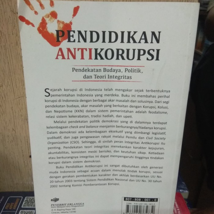 

DISKON SPESIAL PENDIDIKAN ANTIKORUPSI PENDEKATAN BUDAYA POLITIK DAN TEORI INTEGRITAS TERLARIS