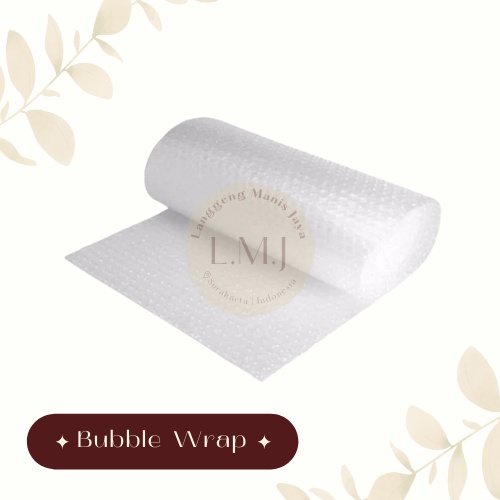 

Tambahan Bubble Wrap untuk Safety Packing Tambahan