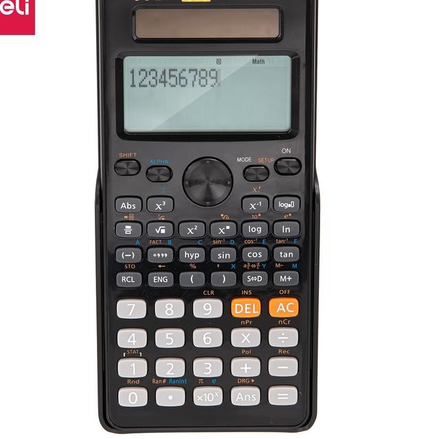 

★ Y8WT Deli ED82ES Calculator/Kalkulator-252F Scientific Calculator ✥✥
